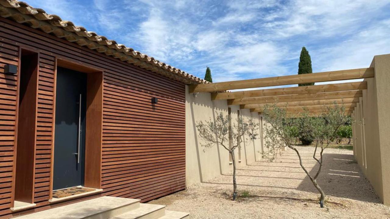 Magnifique Villa Avec Piscine Au Coeur Des Vignes コゴラン エクステリア 写真