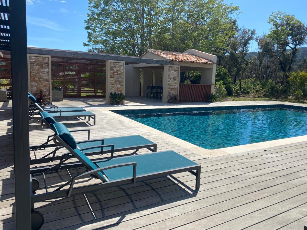 Magnifique Villa Avec Piscine Au Coeur Des Vignes コゴラン エクステリア 写真