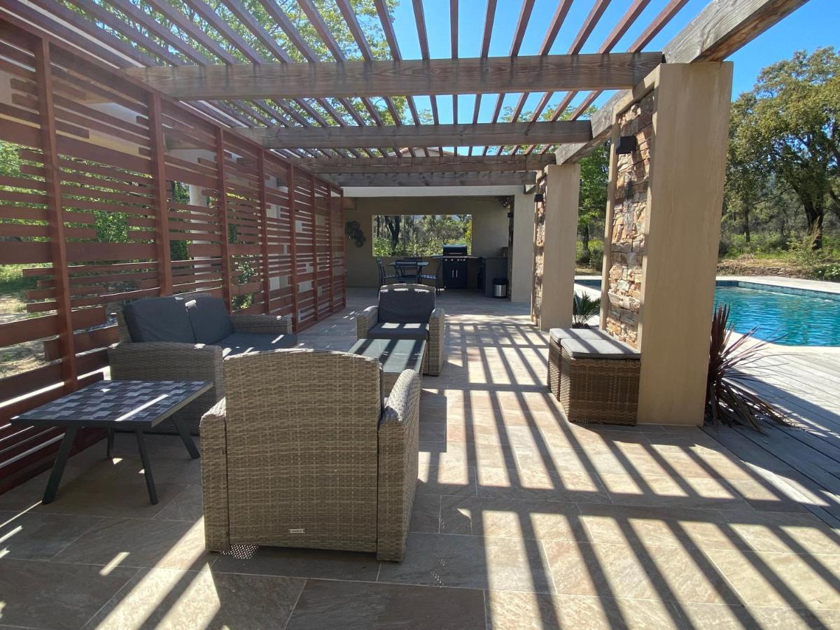 Magnifique Villa Avec Piscine Au Coeur Des Vignes コゴラン エクステリア 写真