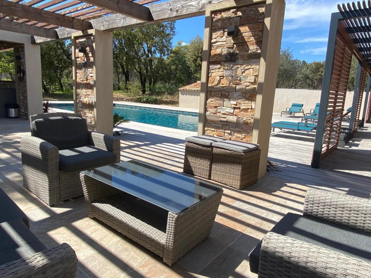Magnifique Villa Avec Piscine Au Coeur Des Vignes コゴラン エクステリア 写真