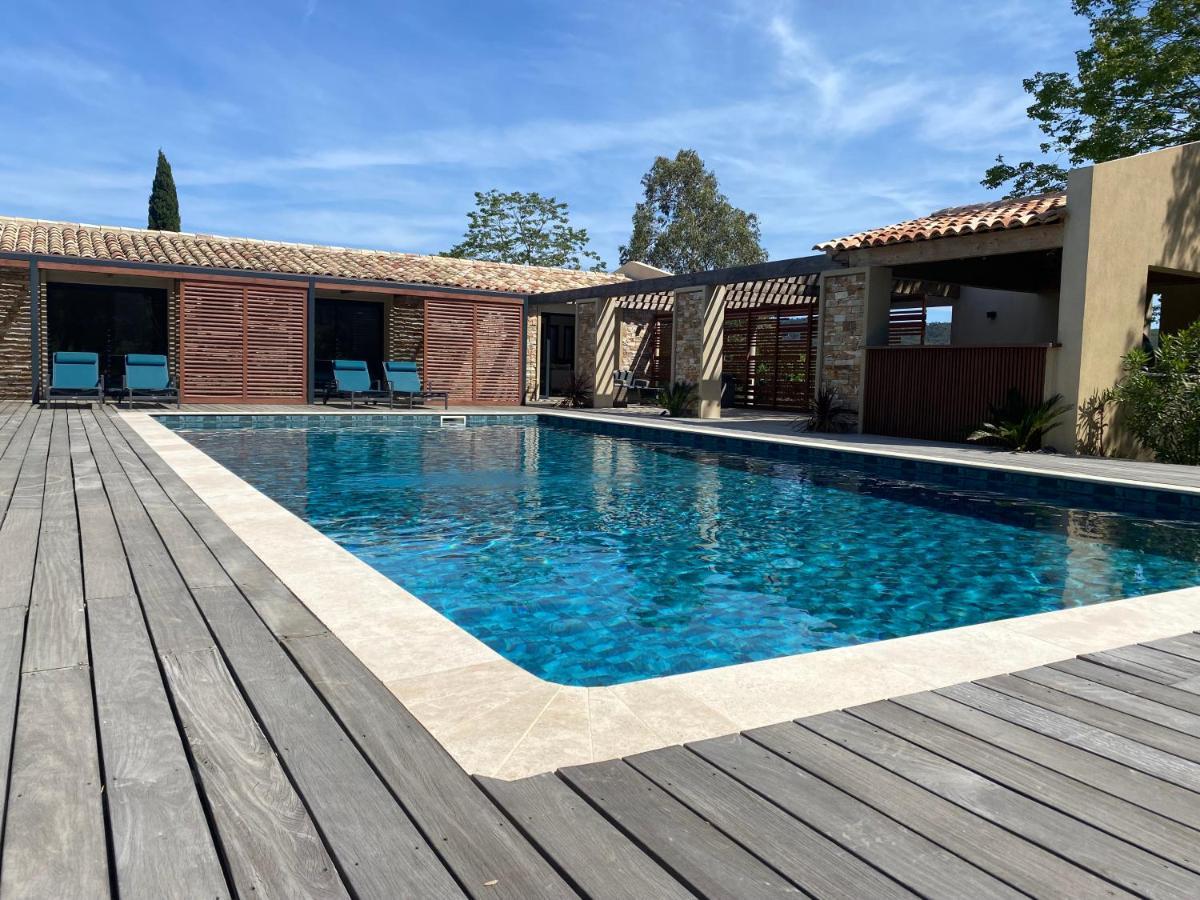 Magnifique Villa Avec Piscine Au Coeur Des Vignes コゴラン エクステリア 写真
