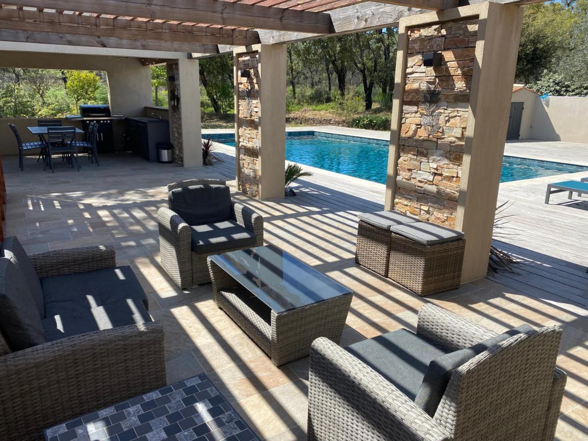Magnifique Villa Avec Piscine Au Coeur Des Vignes コゴラン エクステリア 写真