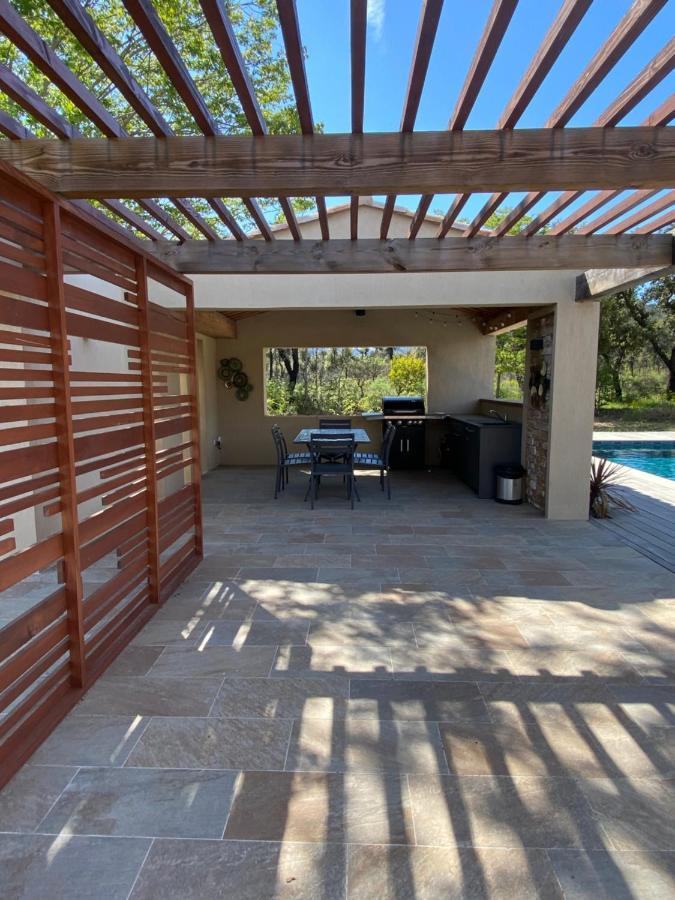 Magnifique Villa Avec Piscine Au Coeur Des Vignes コゴラン エクステリア 写真